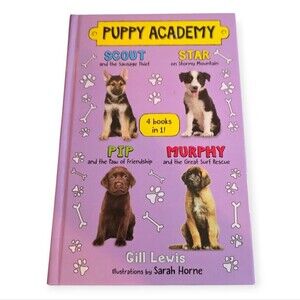 Puppy Academy: 4 Books in 1 – Gill Lewis (Hardcover)